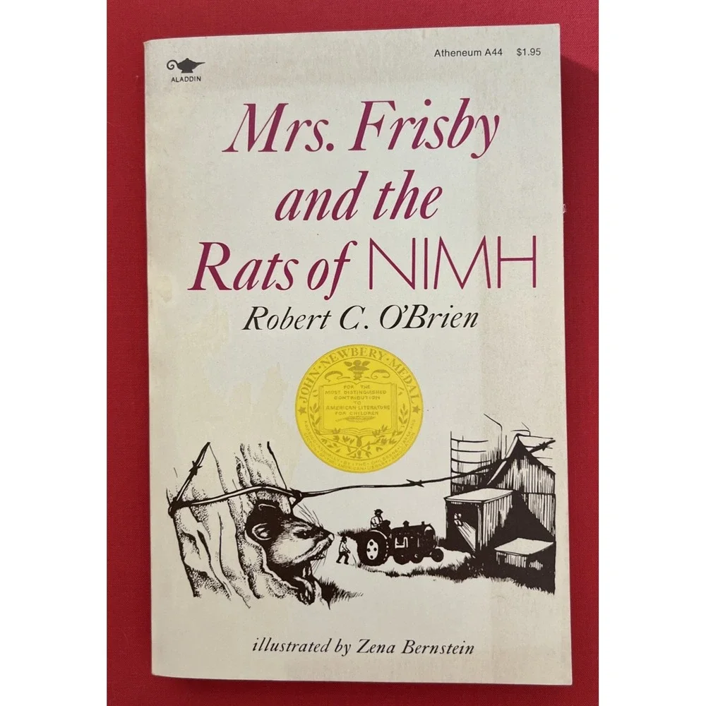Mrs. Frisby And The Rats‎ Of Nimh By Robert C. O'brien Excellent Condition pb